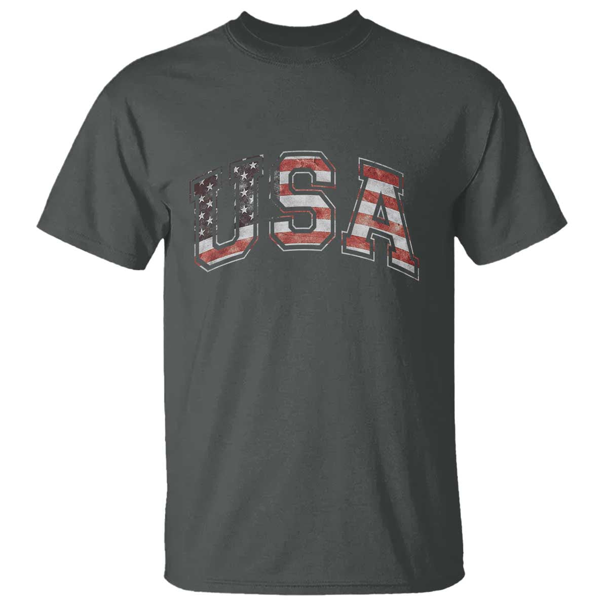 Funny USA Patriotic 4th of July American Flag T Shirt - Wonder Print Shop