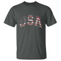 Funny USA Patriotic 4th of July American Flag T Shirt - Wonder Print Shop