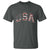 Funny USA Patriotic 4th of July American Flag T Shirt - Wonder Print Shop