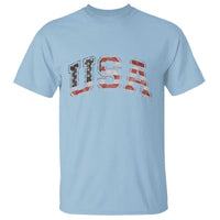 Funny USA Patriotic 4th of July American Flag T Shirt - Wonder Print Shop