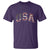 Funny USA Patriotic 4th of July American Flag T Shirt - Wonder Print Shop