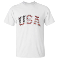 Funny USA Patriotic 4th of July American Flag T Shirt - Wonder Print Shop