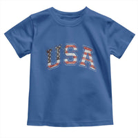 Funny USA Patriotic 4th of July American Flag Toddler T Shirt - Wonder Print Shop