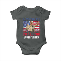 Happy 4th of July To All You Sumbitches Baby Onesie Funny Smokey Patriotic American 70s Movie The Bandit