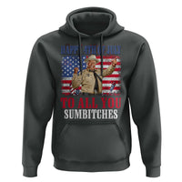 Happy 4th of July To All You Sumbitches Hoodie Funny Smokey Patriotic American 70s Movie The Bandit