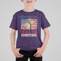 Happy 4th of July To All You Sumbitches T Shirt For Kid Funny Smokey Patriotic American 70s Movie The Bandit