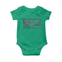Theodore Roosevelt Baby Onesie Patriotism Means To Stand By The Country Not By The President