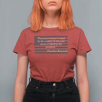 Theodore Roosevelt T Shirt For Women Patriotism Means To Stand By The Country Not By The President