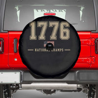 1776 National Champs 250th Anniversary USA 4th of July Spare Tire Cover
