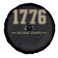 1776 National Champs 250th Anniversary USA 4th of July Spare Tire Cover