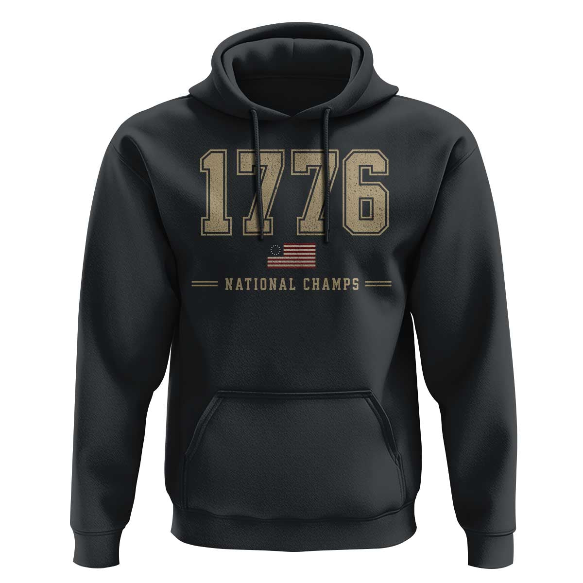 1776 National Champs 250th Anniversary USA 4th of July Hoodie