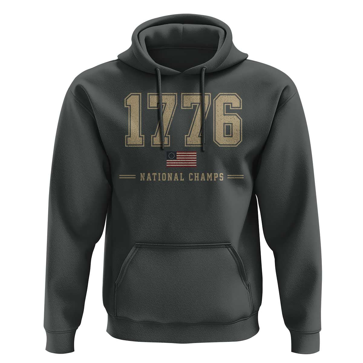 1776 National Champs 250th Anniversary USA 4th of July Hoodie