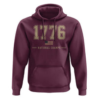 1776 National Champs 250th Anniversary USA 4th of July Hoodie