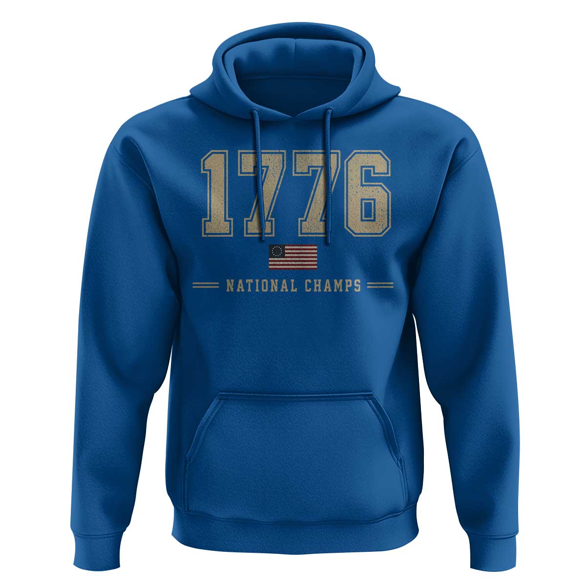 1776 National Champs 250th Anniversary USA 4th of July Hoodie