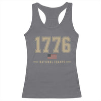1776 National Champs 250th Anniversary USA 4th of July Racerback Tank Top
