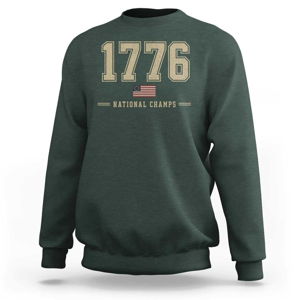 1776 National Champs 250th Anniversary USA 4th of July Sweatshirt