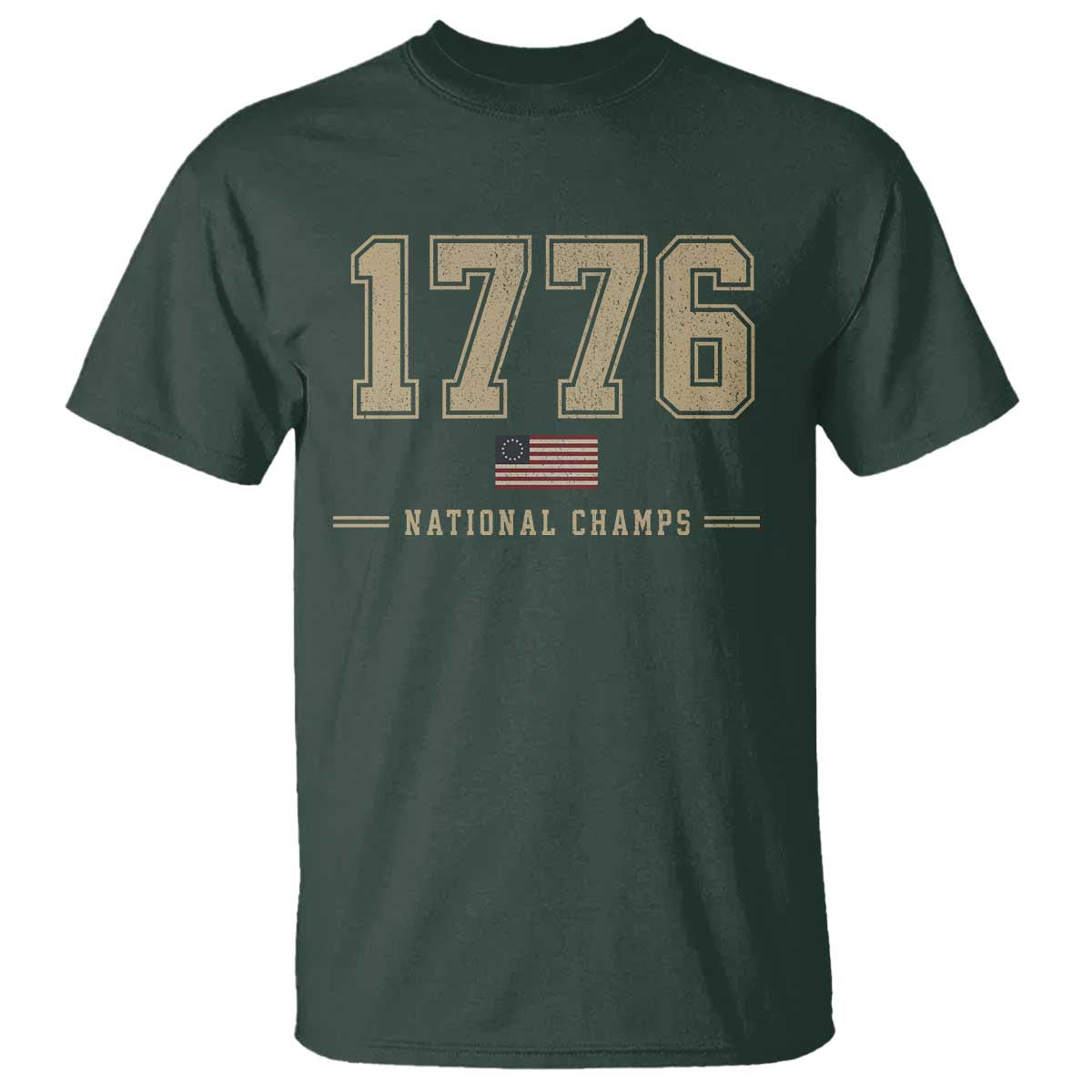 1776 National Champs 250th Anniversary USA 4th of July T Shirt