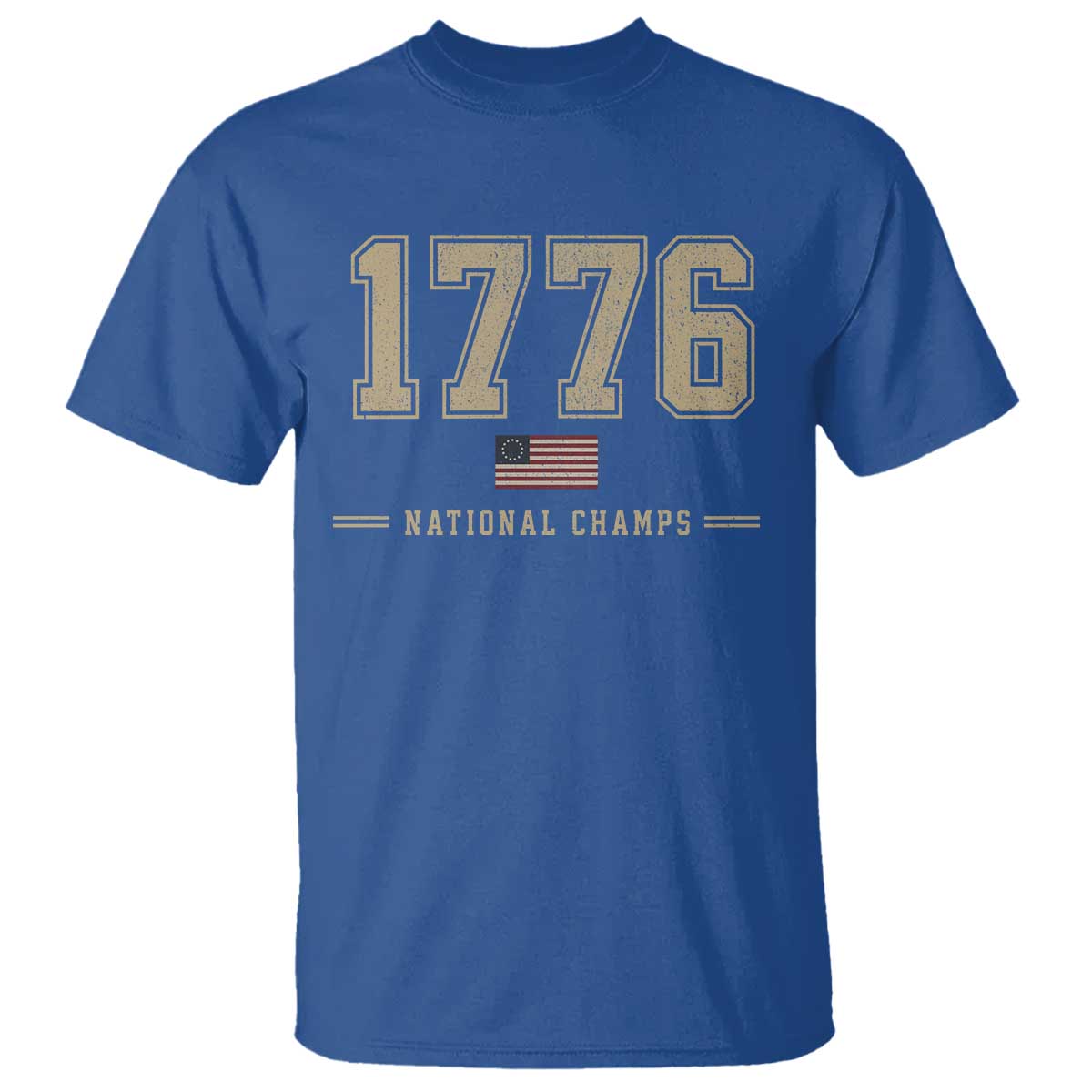 1776 National Champs 250th Anniversary USA 4th of July T Shirt