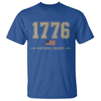 1776 National Champs 250th Anniversary USA 4th of July T Shirt