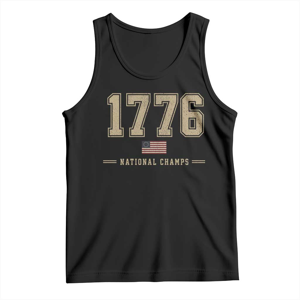 1776 National Champs 250th Anniversary USA 4th of July Tank Top