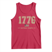 1776 National Champs 250th Anniversary USA 4th of July Tank Top