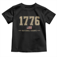 1776 National Champs 250th Anniversary USA 4th of July Toddler T Shirt