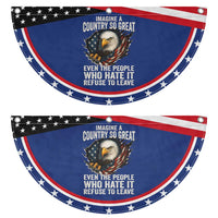 Imagine A Country So Great Even The People Who Hate It Refuse To Leave Patriotic Fan Flag Bald Eagle
