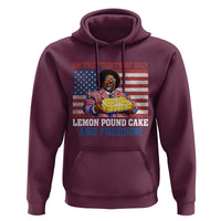 Lemon Pound Cake And Freedom Hoodie 4th of July Hip Hop Edgy Humor Rap Fan
