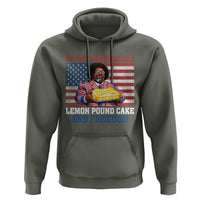 Lemon Pound Cake And Freedom Hoodie 4th of July Hip Hop Edgy Humor Rap Fan