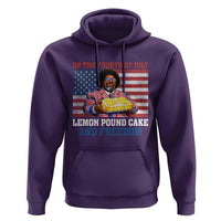 Lemon Pound Cake And Freedom Hoodie 4th of July Hip Hop Edgy Humor Rap Fan