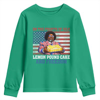 Lemon Pound Cake And Freedom Youth Sweatshirt 4th of July Hip Hop Edgy Humor Rap Fan