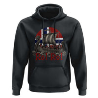 Ro Ro Norway Hoodie Norwegian Viking Row Longship Norge Football Fan