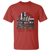 Ro Ro Norway T Shirt Norwegian Viking Row Longship Norge Football Fan