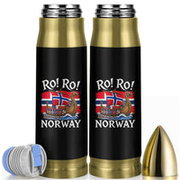 Ro Ro Norway Viking Row Bullet Tumbler Norwegian Flag Longship for Norge Football Fan