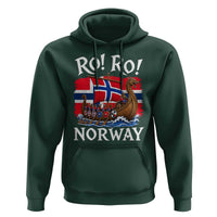 Ro Ro Norway Viking Row Hoodie Norwegian Flag Longship for Norge Football Fan