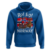 Ro Ro Norway Viking Row Hoodie Norwegian Flag Longship for Norge Football Fan
