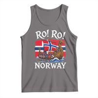 Ro Ro Norway Viking Row Tank Top Norwegian Flag Longship for Norge Football Fan