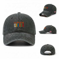 I Will Be In The Garage Funny Car Mechanic Washed Cotton Baseball Cap Dad Joke Handyman Mechanics Tool