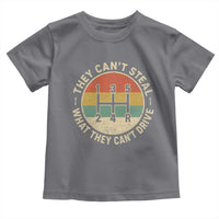 They Can't Steal What They Can't Drive Toddler T Shirt Funny Stick Shift Manual Car
