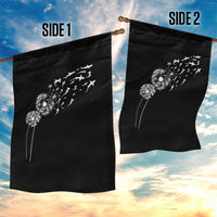 Shark Dandelion Flower for Ocean Wildlife Lover Garden Flag