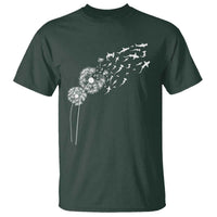 Shark Dandelion Flower for Ocean Wildlife Lover T Shirt