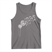 Shark Dandelion Flower for Ocean Wildlife Lover Tank Top