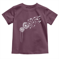 Shark Dandelion Flower for Ocean Wildlife Lover Toddler T Shirt