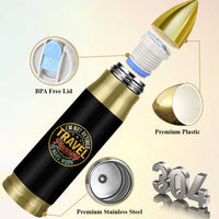I'm Not Retired Travel Planning Is Hard Work Bullet Tumbler Funny Retirement Vacation Retro
