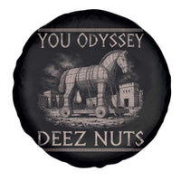 You Odyssey Deez Nuts Funny Trojan Horse Spare Tire Cover Inappropriate Adult Humor Ancient Greek