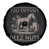 You Odyssey Deez Nuts Funny Trojan Horse Spare Tire Cover Inappropriate Adult Humor Ancient Greek