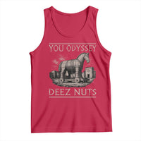 You Odyssey Deez Nuts Funny Trojan Horse Tank Top Inappropriate Adult Humor Ancient Greek