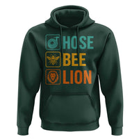 Hose Bee Lion Funny Meme Word Pun Retro Hoodie