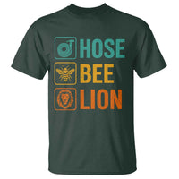 Hose Bee Lion Funny Meme Word Pun Retro T Shirt