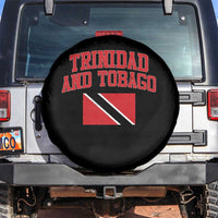 Trinidad And Tobago Athletic Throwback Design Spare Tire Cover Vintage Trinidadian Flag